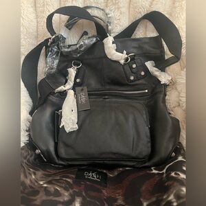 NWT K-Dash by Kardashian Collection Leather Shoulder & Crossbody Y2K Bag